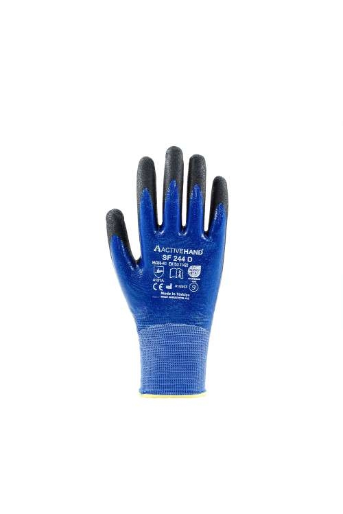 Activehand SF244D Tam Kaplı Nitril Kaplı Eldiven