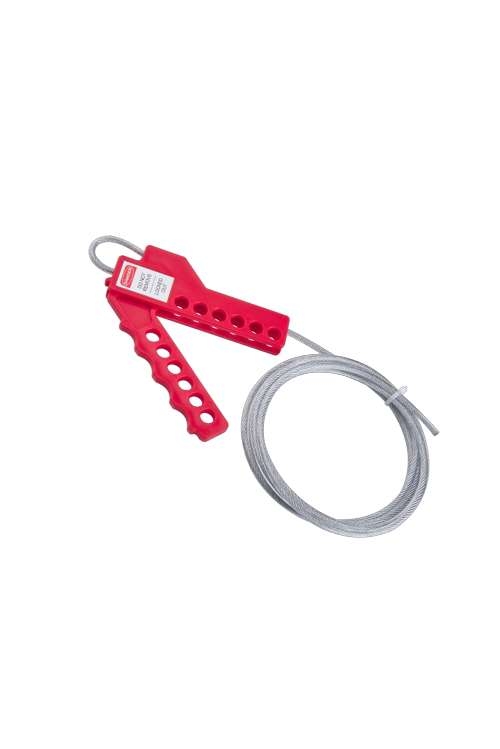 BBU® SAFETY WL01 KABLOLU KİLİT ÇOKLAYICI 4MM 2 METRE