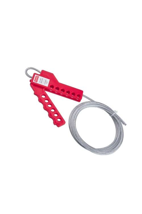 BBU® SAFETY WL02 KABLOLU KİLİT ÇOKLAYICI 4MM 3 METRE