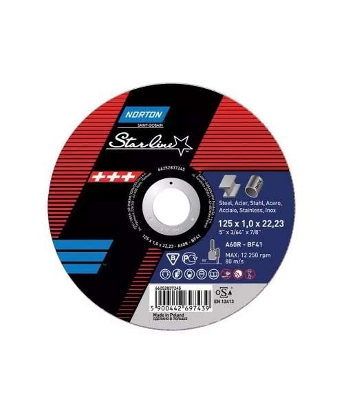 Norton Avuç İçi Taşlama Makineleri İçin STARLINE Ultra İnce Kesme Taşı - METAL INOKS